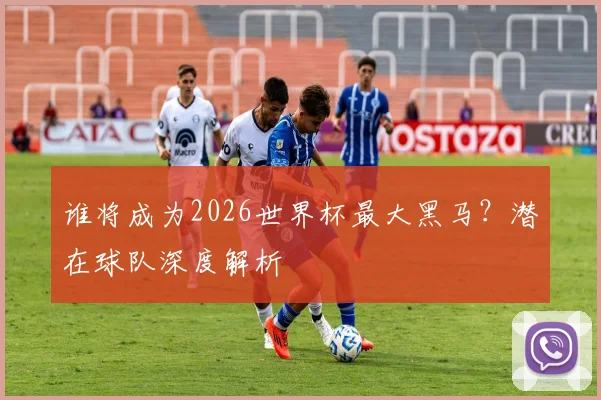 谁将成为2026世界杯最大黑马？潜在球队深度解析