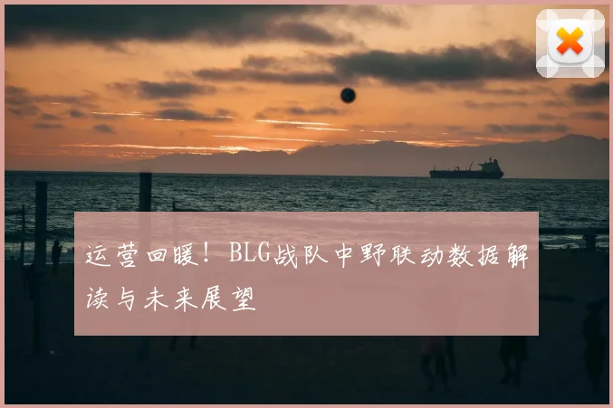运营回暖!BLG战队中野联动数据解读与未来展望
